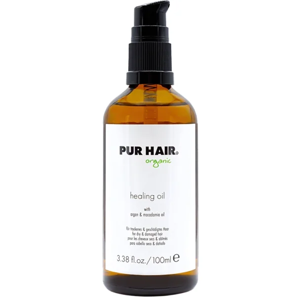 Pur Hair Organic Healing Oil  Professionel hrolie med kologisk luksus