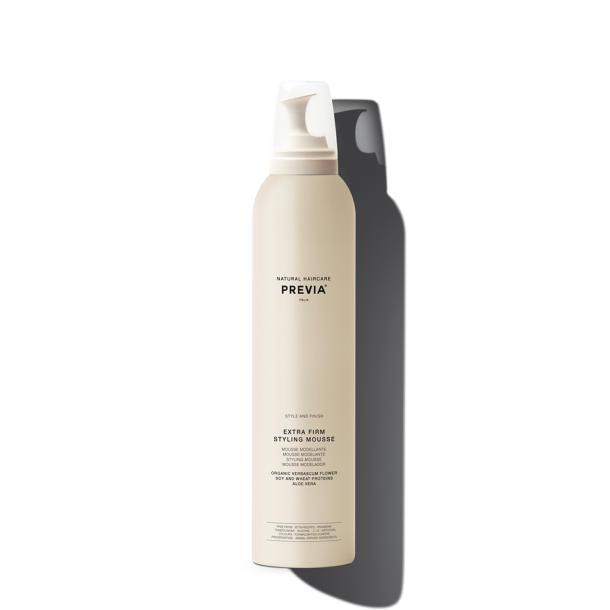 Previa Extra Firm Mousse  Ekstra strkt hold og volumen til alle hrtyper