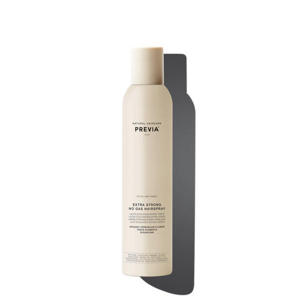 Previa No Gas Hairspray Extra Strong  Miljvenlig hrspray med maksimal hold